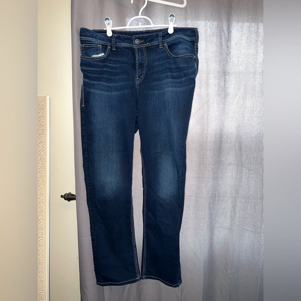 Silver jeans